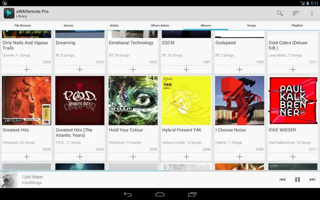 aWARemote Pro for Winamp® android App screenshot 9