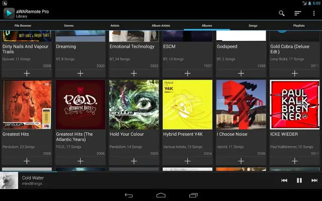 aWARemote Pro for Winamp® android App screenshot 11