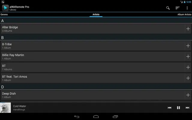 aWARemote Pro for Winamp® android App screenshot 12