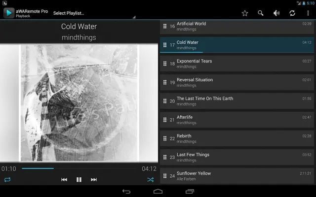 aWARemote Pro for Winamp® android App screenshot 13