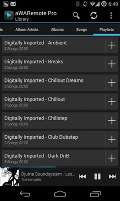aWARemote Pro for Winamp® android App screenshot 16