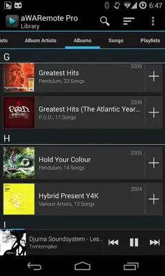 aWARemote Pro for Winamp® android App screenshot 17